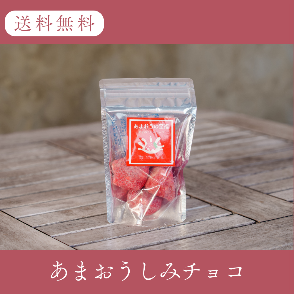あまおうしみチョコ