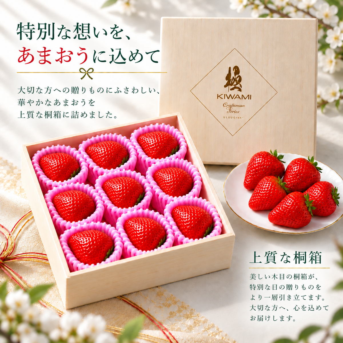 【予約販売 2026年12月1日～30日 順次発送予定】 あまおういちご 重箱1段