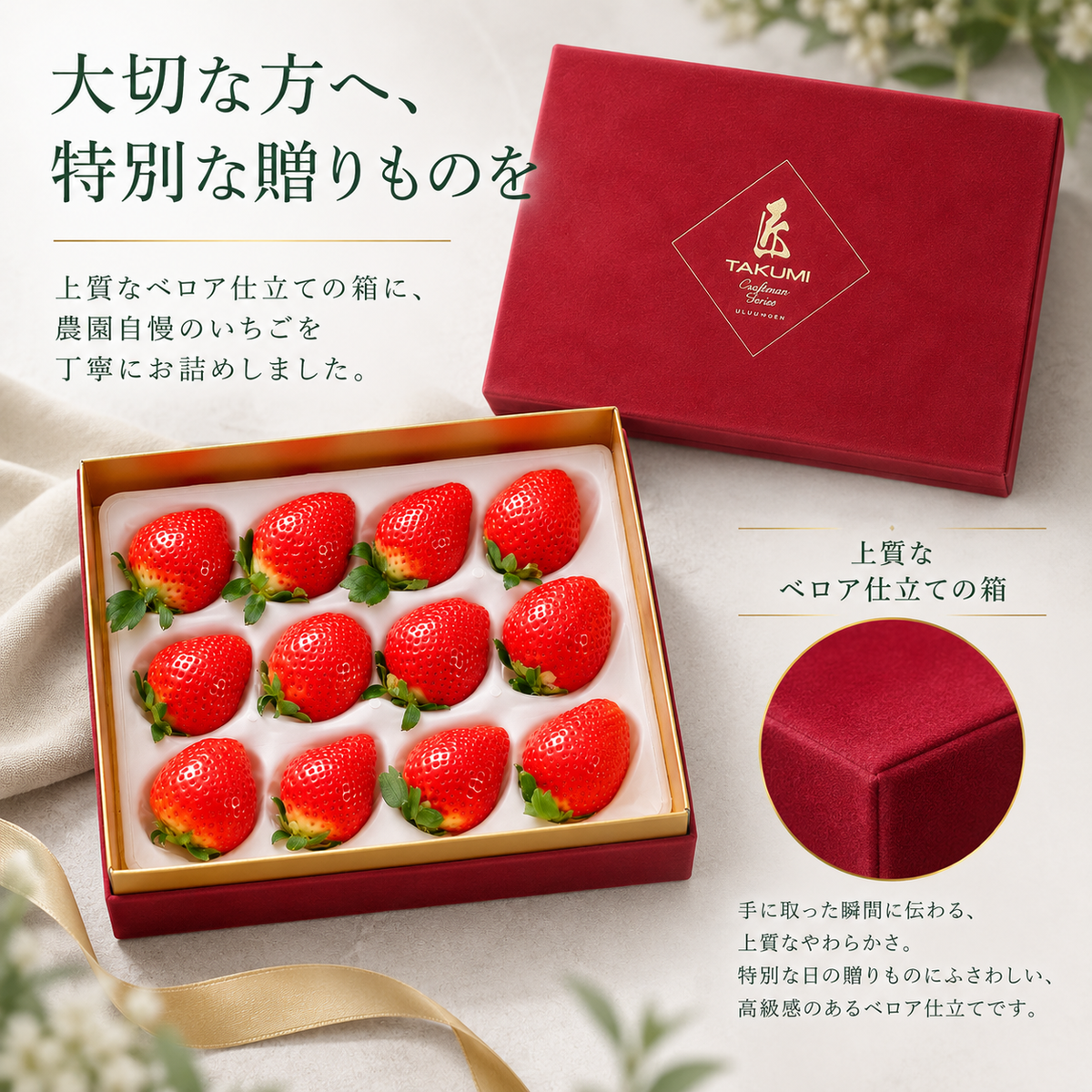 【予約販売 2026年12月1日～30日 順次発送予定】極上プレミアムあまおう400g【送料無料】