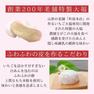 【予約販売 2026年12月1日～30日 順次発送予定】あまおう大福セット【送料無料】