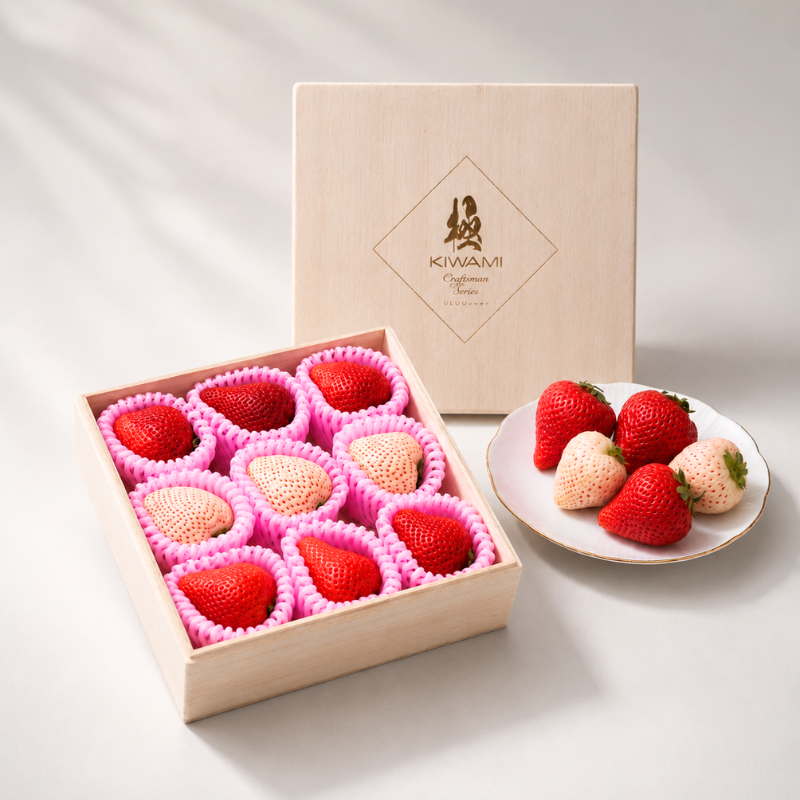 【予約販売 2026年12月1日～30日 順次発送予定】 紅白いちご 重箱1段