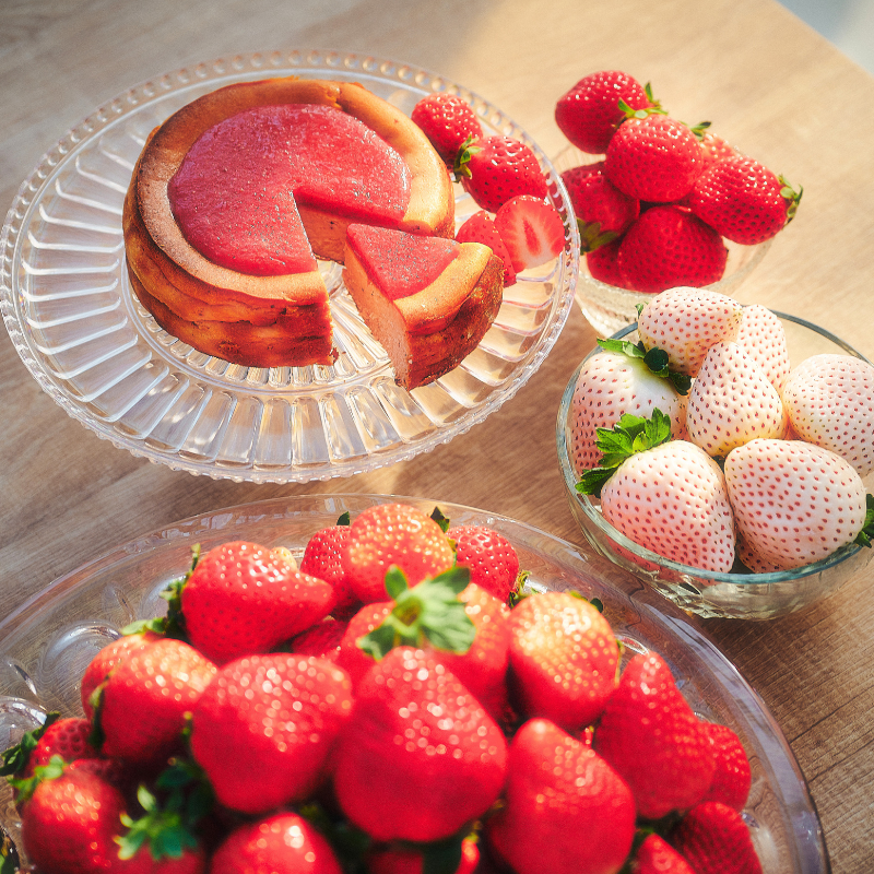 【レジにて10%引きセール実施中!!】あまおう苺の濃厚チーズケーキ【送料無料】