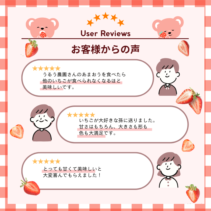 【予約販売 2026年12月1日～30日 順次発送予定】あまおう サイズ色々 540g～2700g【送料無料】
