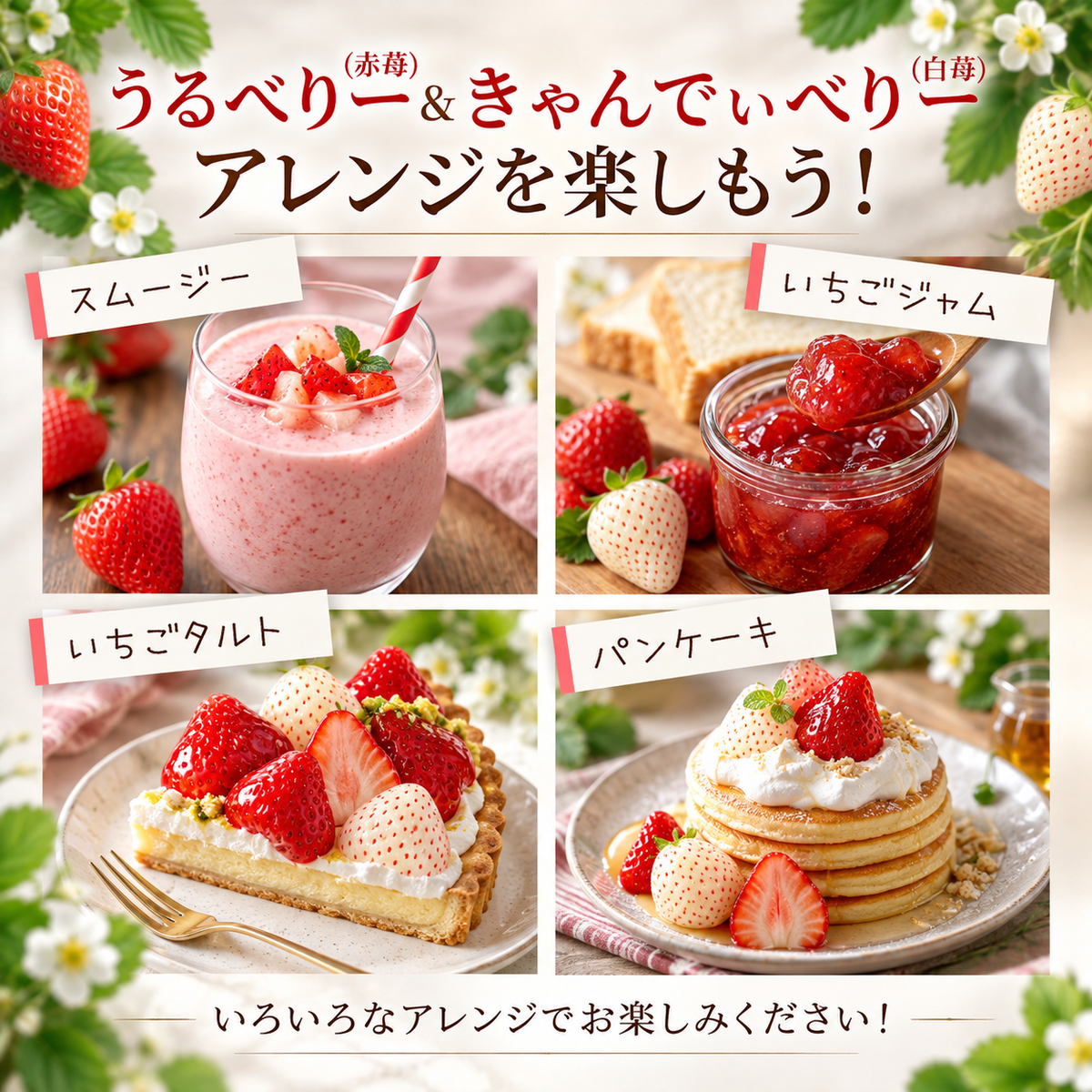 【予約販売 2026年12月1日～30日 順次発送予定】うるべりー きゃんでぃーべりー220g 440g～2200g【送料無料】